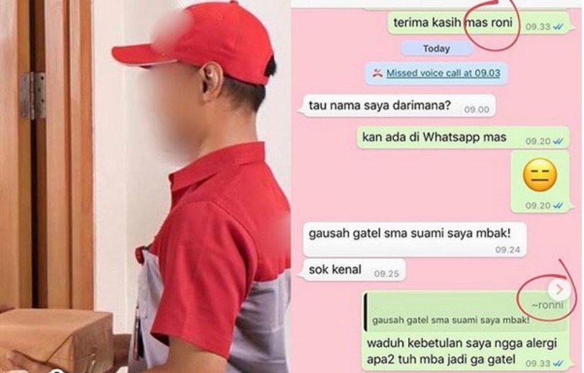 Gara Gara Panggil Mas Wanita ini Kena Semprot dan Dituduh Pelakor oleh Istri Kurir