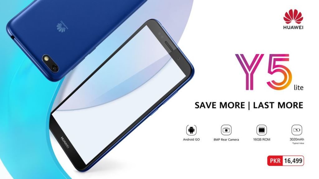 Huawei Y5 Lite Meluncur dengan Android Oreo Go Edition