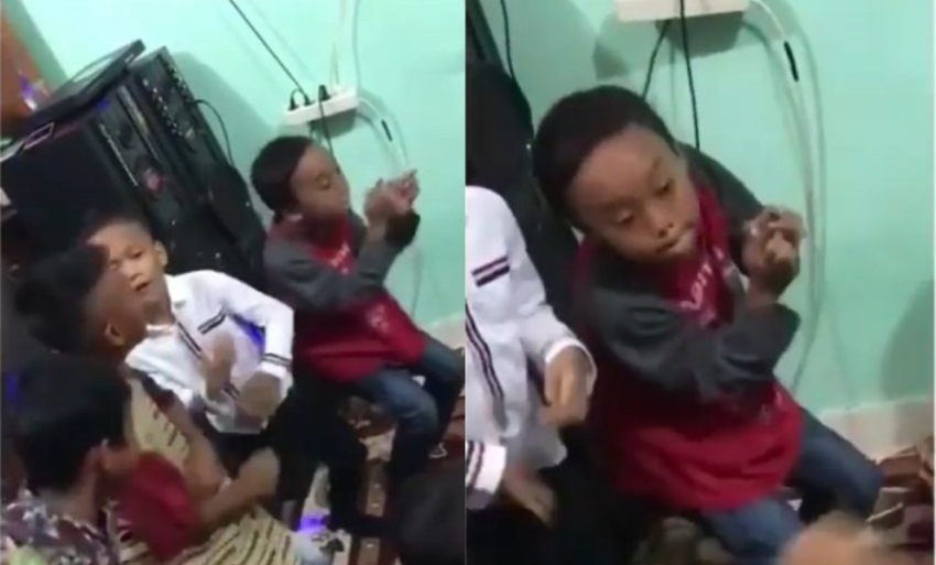 Joget di Acara Ulang Tahun Teman, Aksi Bocah Laki-Laki ini Bikin Salfok Joget di Acara Ulang Tahun Teman Aksi Bocah Laki Laki ini Bikin Salfok