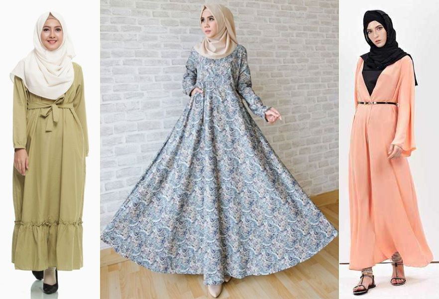 Model Baju Muslim dari Bahan Katun Jepang