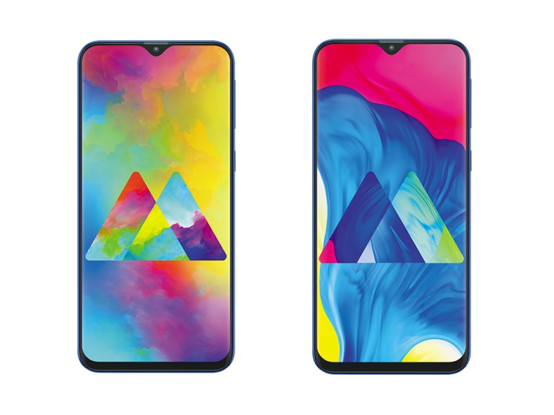 Samsung Galaxy M20 dan Galaxy M10 Meluncur Usung Layar Infinity-V