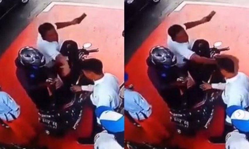 Tak Kebagian Jatah Premium, Seorang Pria Tampar Petugas SPBU, Videonya Viral Tak Kebagian Jatah Premium Seorang Pria Tampar Petugas SPBU Videonya Viral
