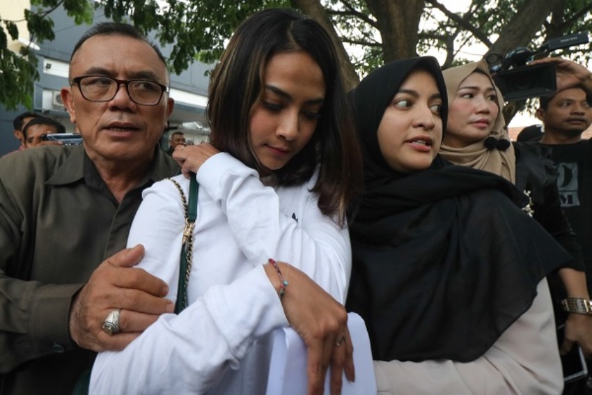 Usai Dirawat Lima Hari di Rumah Sakit Vanessa Angel Akhirnya Ditahan