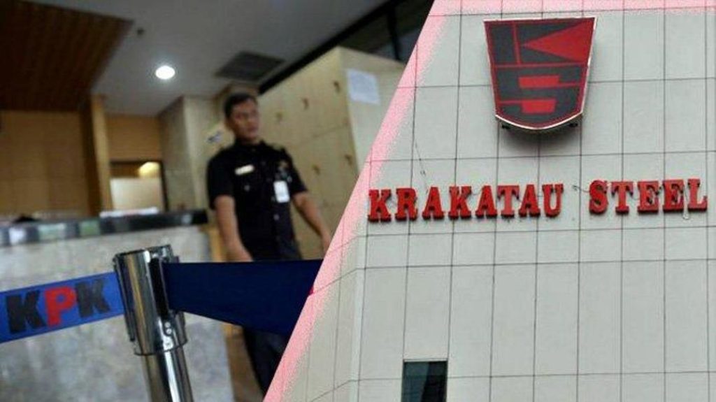 KPK Kembali Tunjukkan Taringnya Direktur Krakatau Steel Diciduk