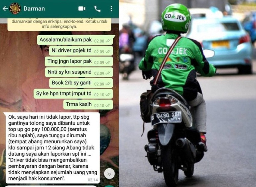 Kurang Kembalian Rp 2 Ribu Penumpang ini Minta Ganti 50 Kali Lipat Lu Pikir Nyari Duit Enteng