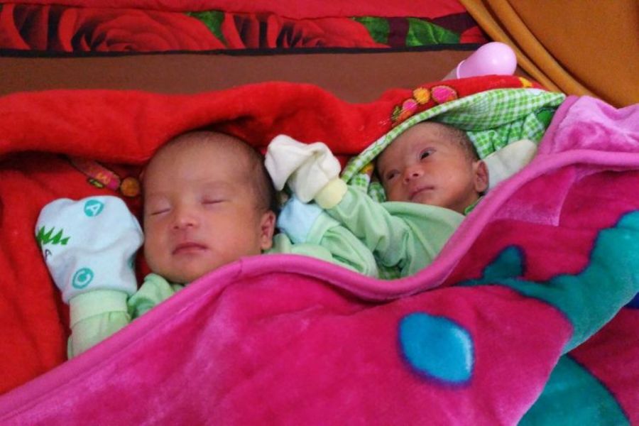 Lahir Kembar Bayi di Bandung Barat ini Dinamai Prabowo dan Sandi