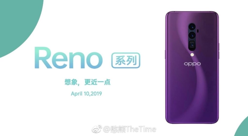 Brand Baru Oppo Reno Dilengkapi Kamera dengan 10x Zoom, Ini Buktinya