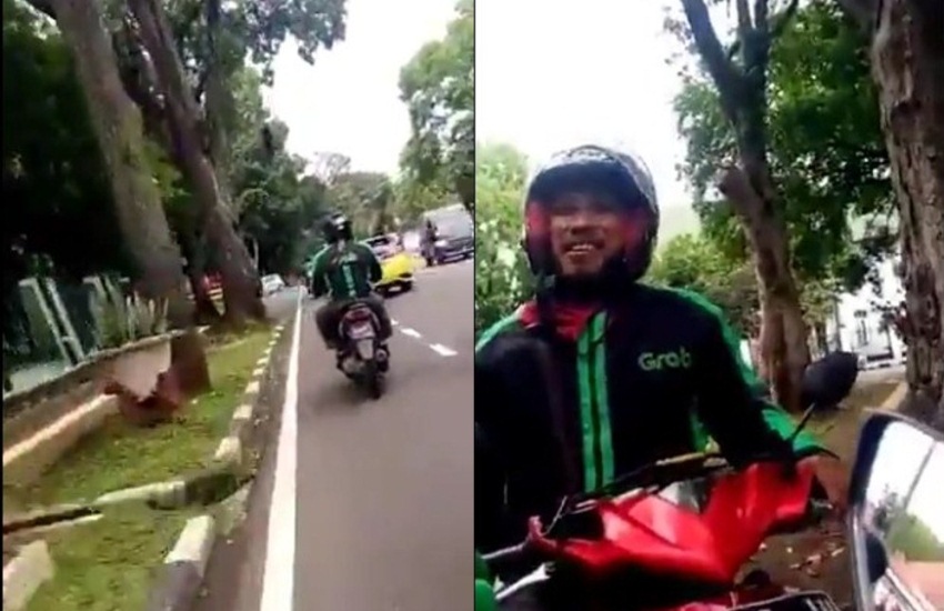 Viral Driver Ojek Online Lupa Bawa Penumpang Videonya Bikin Ngakak