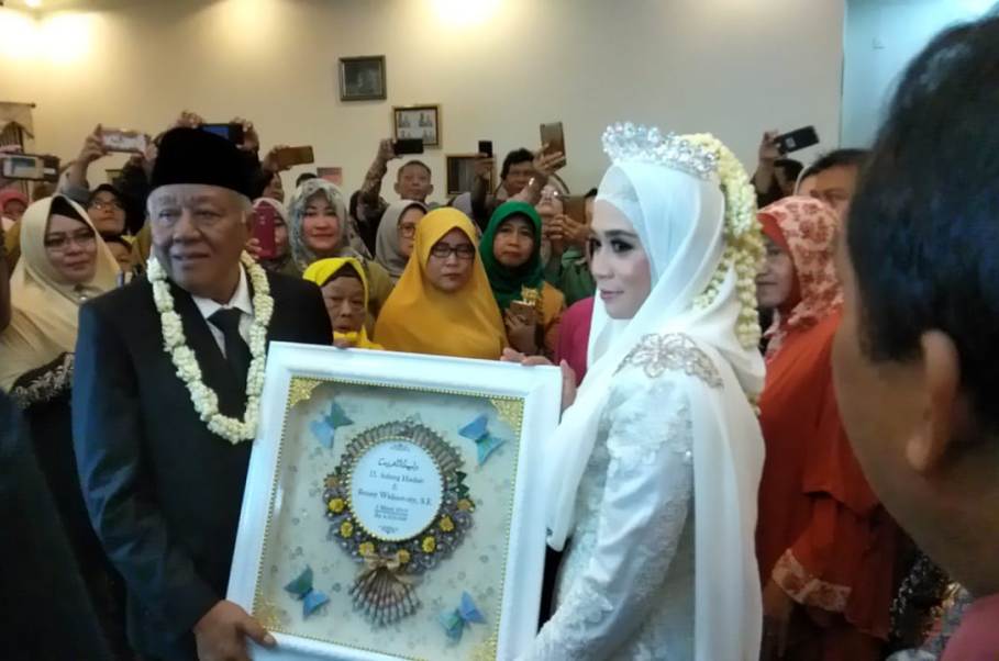 Wakil Bupati Pangandaran Tak Lagi Membujang Nikahi Wanita Cantik Anak Pengusaha Tambang