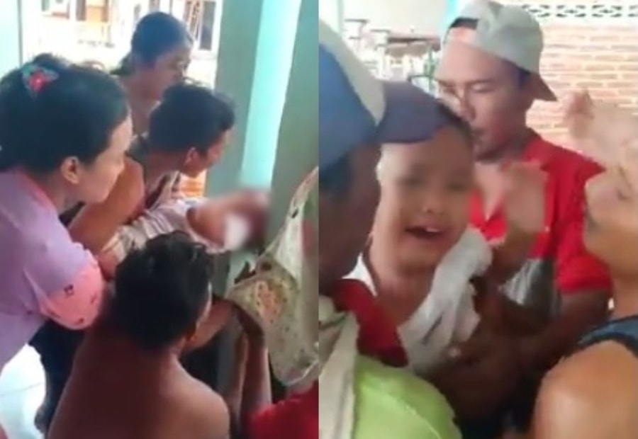 Beredar Video Dramatis Penyelamatan Balita Terjepit Tiang, Netizen Iba Melihatnya Beredar Video Dramatis Penyelamatan Balita Terjepit Tiang Si Anak Menangis Kesakitan