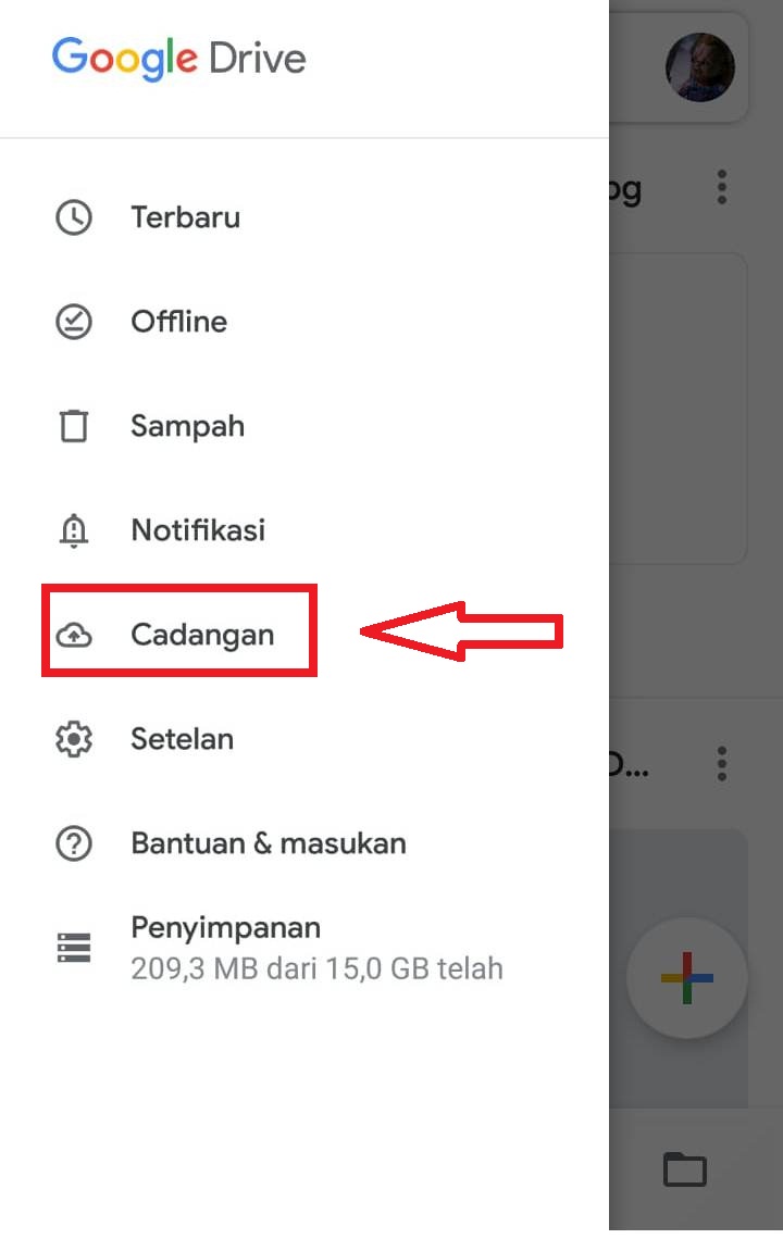 Cara Melihat Cadangan Chat WA