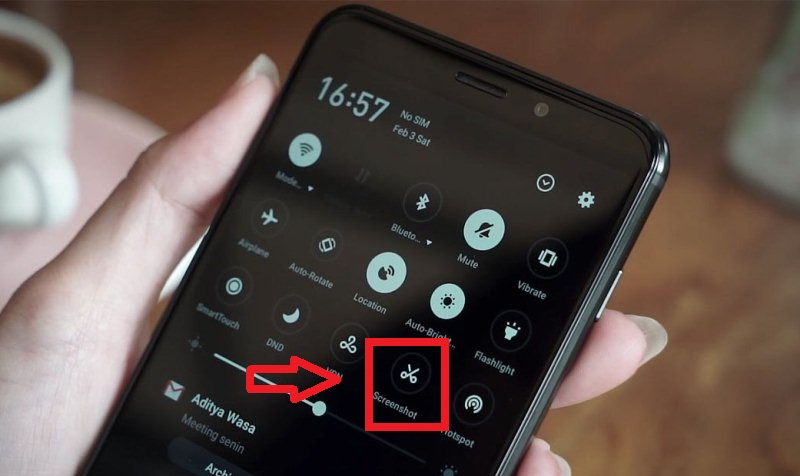 Cara Screenshot Meizu M6s Tanpa Tombol Kombinasi