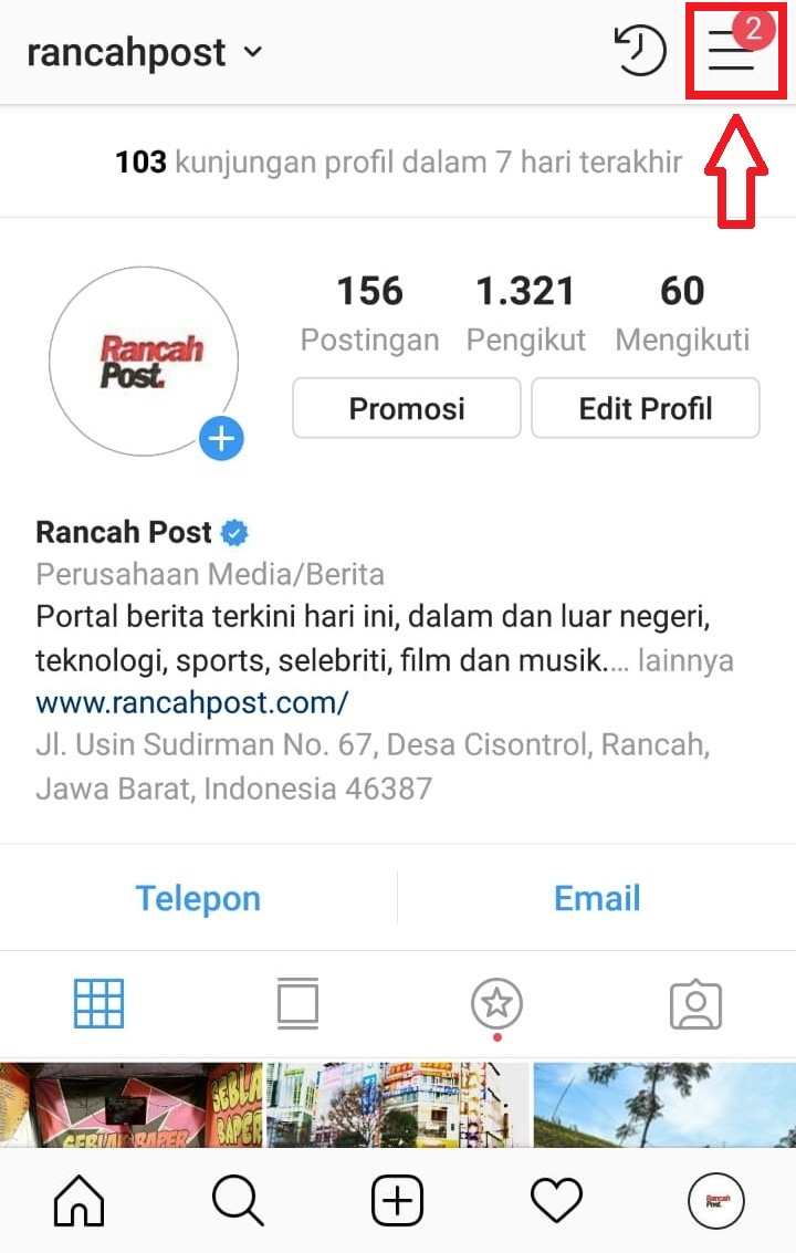 Cara mendapatkan Lencana Centang Biru di Instagram