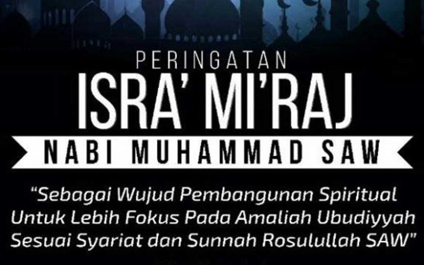 Gambar DP WA Peringatan Isra Miraj Nabi Muhammad SAW