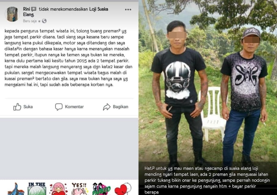 Main ke Loji Suaka Elang Netizen ini Mengaku Jadi Korban Kekejaman Preman Kepala Dipukul Motor Ditendang