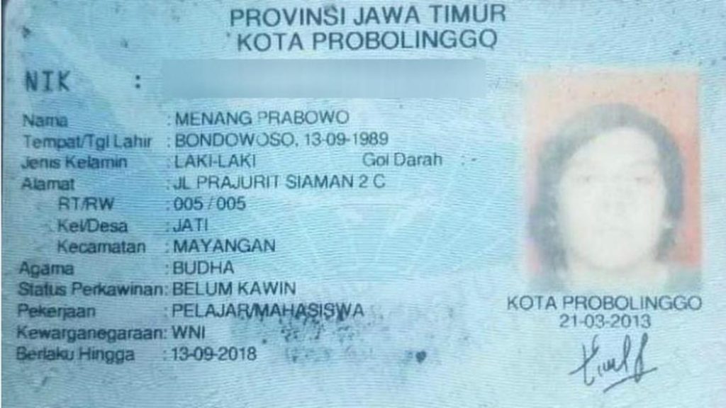 Namanya Menang Prabowo Pria di Probolinggo Mendadak Viral
