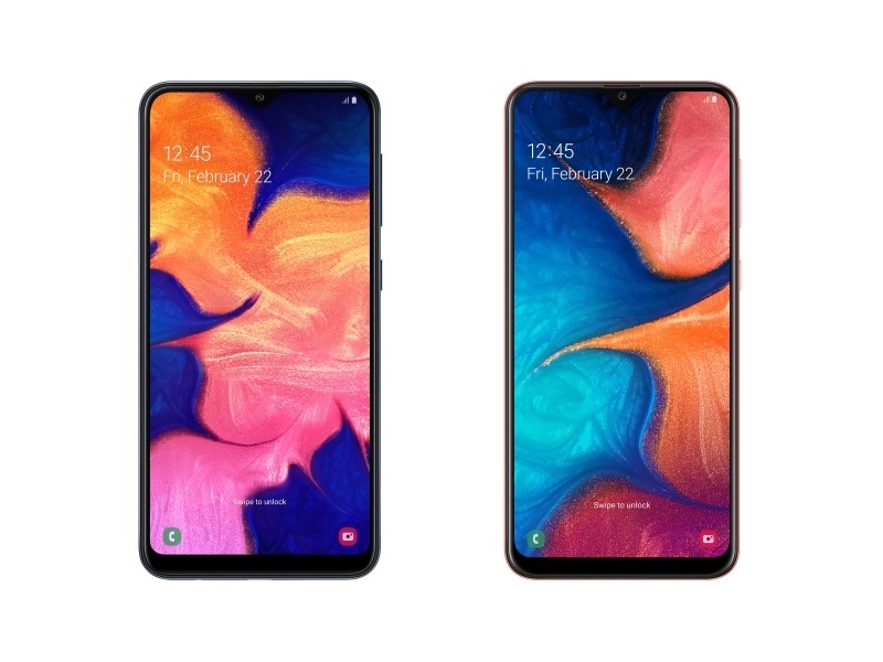 Samsung Galaxy A10 dan Galaxy A20