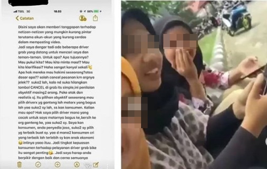 Viral Cewek Cancel Orderan Gara Gara Driver Jelek Begini Tanggapan Ketiganya