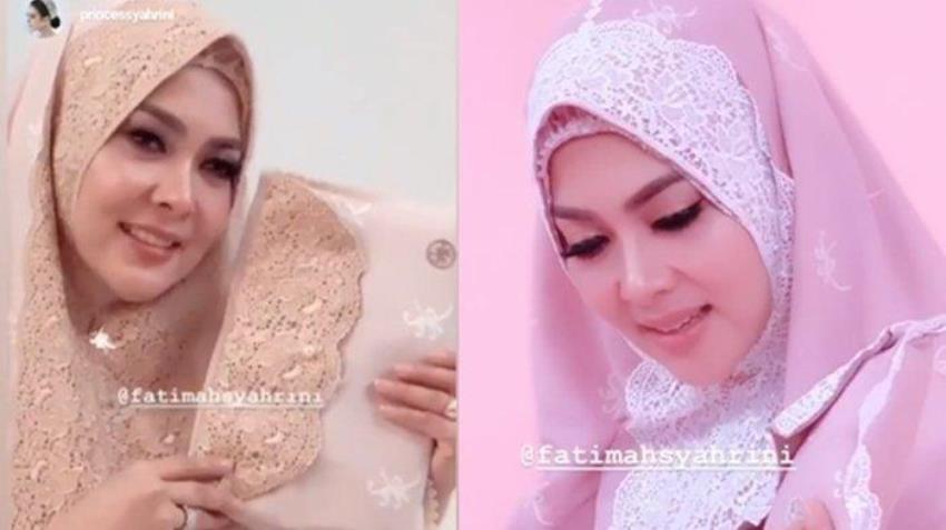 Berhias Emas 24 Karat Mukena Syahrini Dibanderol Harga Rp 3 Jutaan