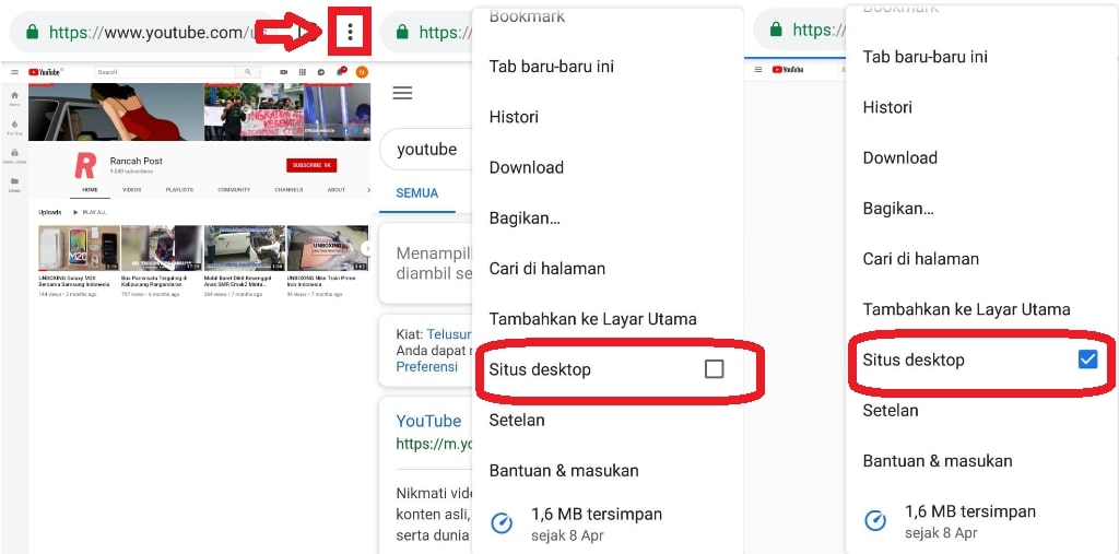 Cara Memutar Video Youtube Dalam Saat Layar HP Mati