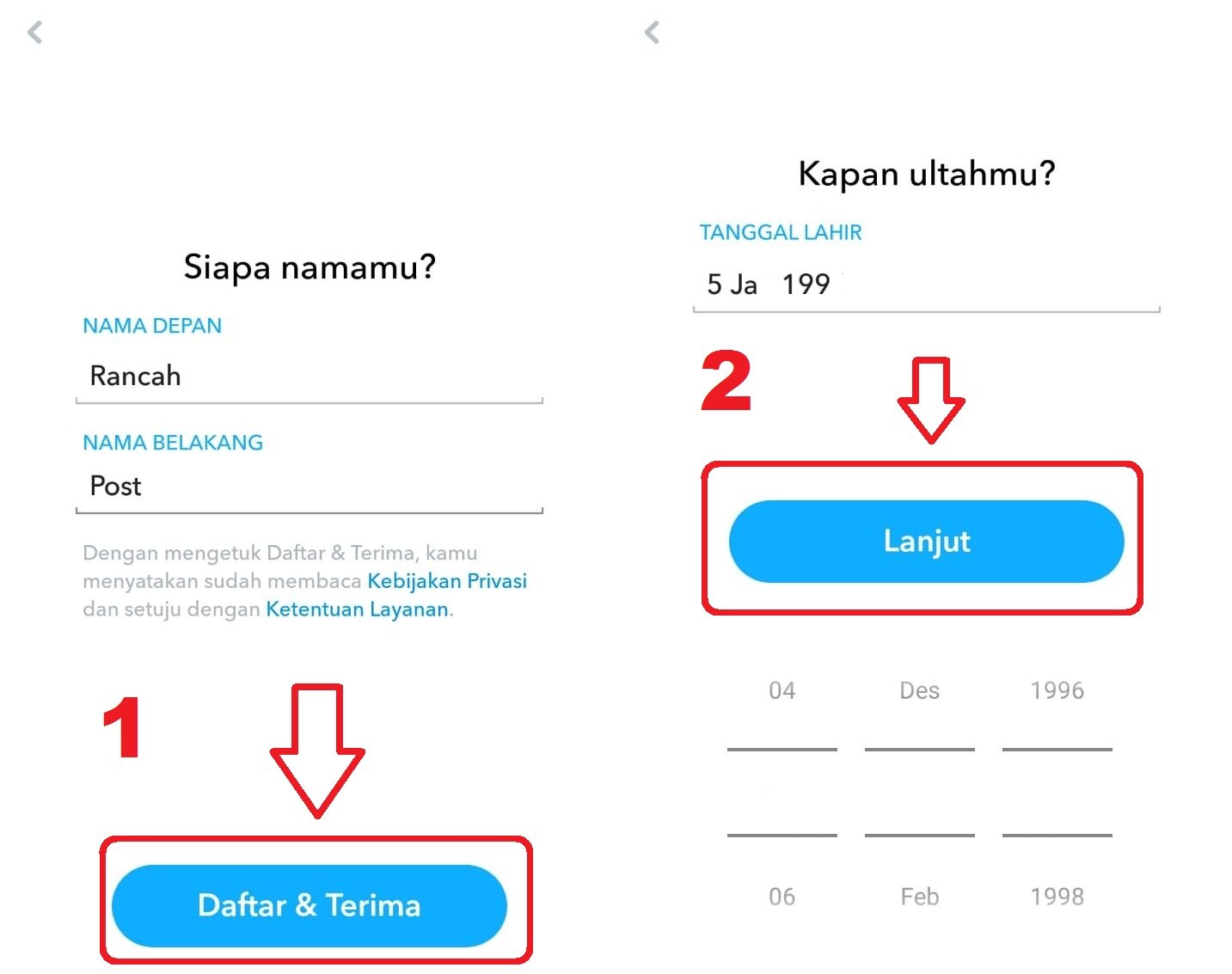 Cara Mengganti Wajah Dengan Snapchat