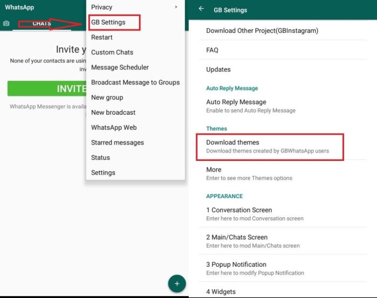 Cara Merubah Tema WhatsApp Menggunakan GBWhatsApp