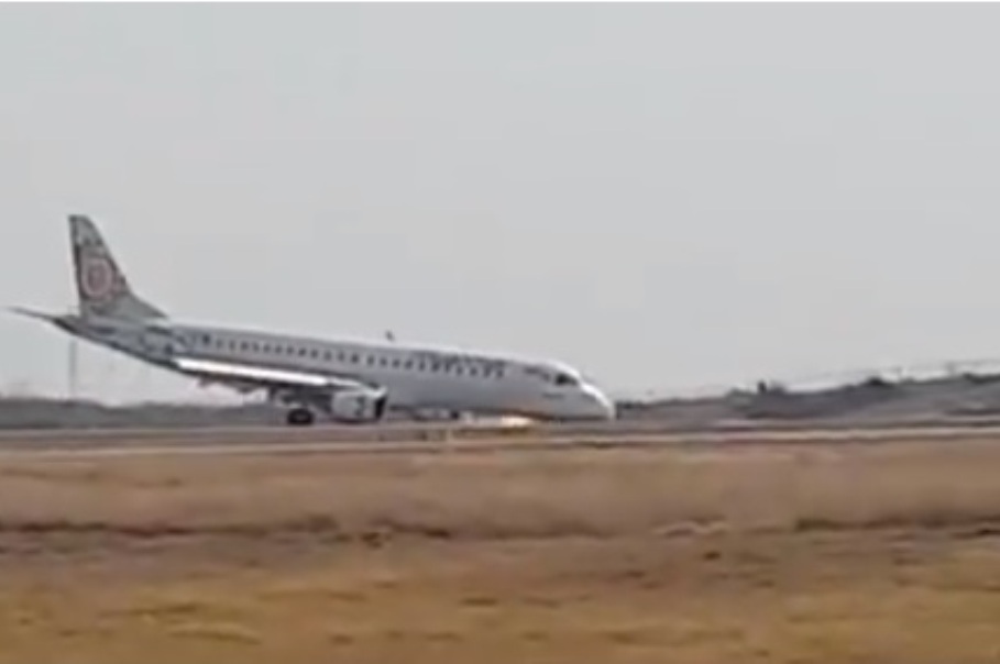 Selamatkan Puluhan Nyawa Video Pilot Myanmar Airlines Daratkan Pesawat Tanpa Roda Depan Viral