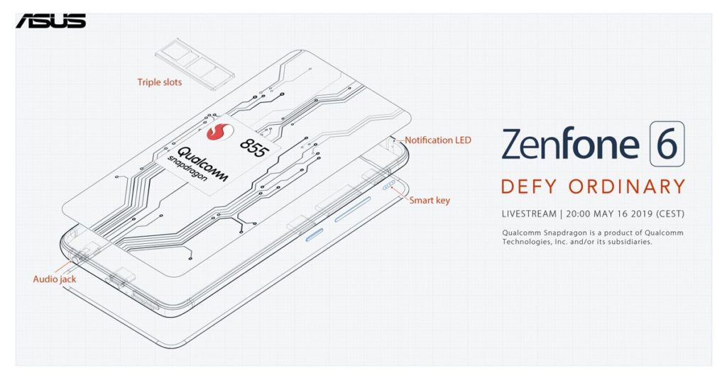 Dikonfirmasi, ASUS Zenfone 6 Bakal Usung Snapdragon 855, Kamera 48MP dan Baterai Bongsor