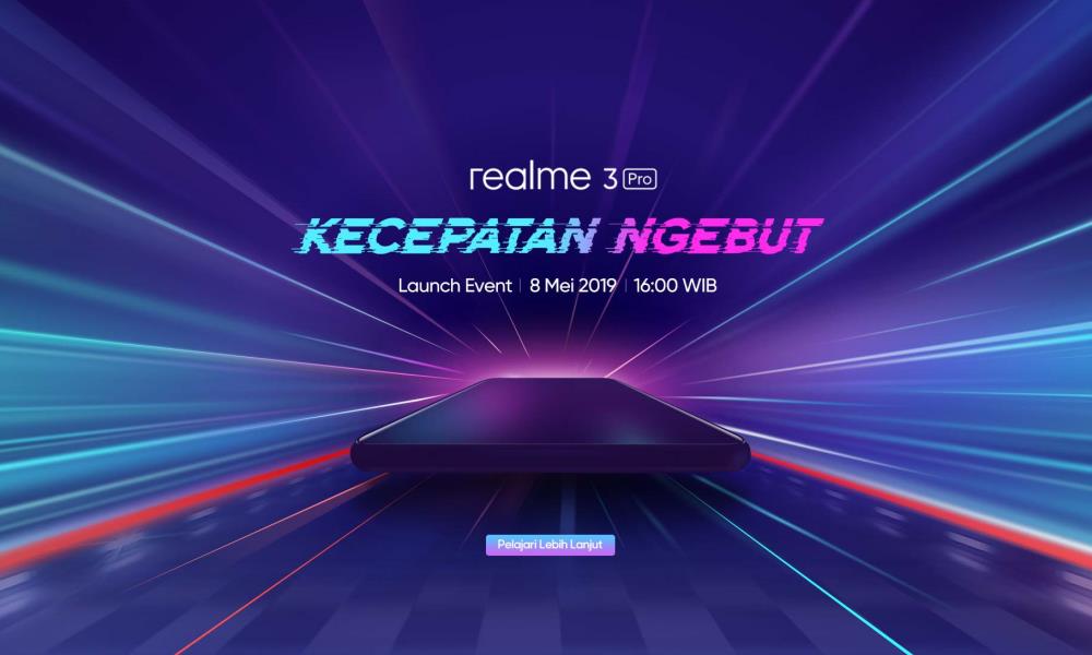Tanggal rilis Realme 3 Pro di Indonesia
