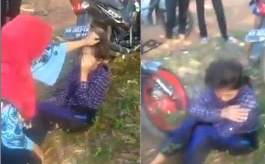 Beredar Video Kekerasan yang Menimpa Seorang Remaja Wanita di Kotawaringin Netizen Geram