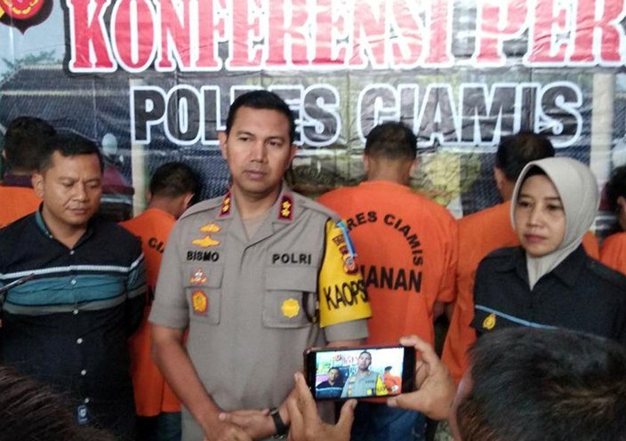 Diduga Peras Pengusaha Bolu Tiga Oknum Wartawan di Ciamis Diringkus