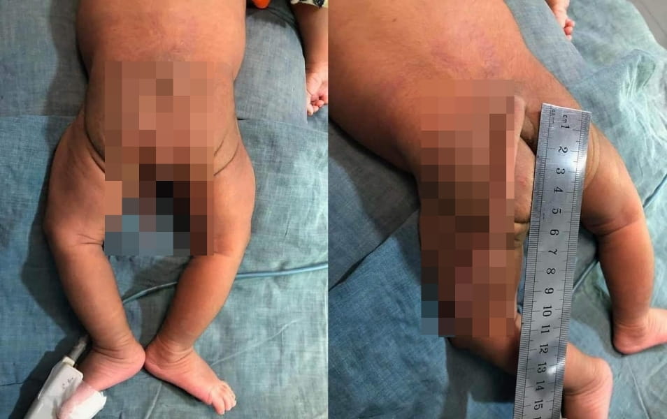 Disebut Terjadi di Kalimantan Viral Bayi Punya Ekor Sepanjang 12 Cm