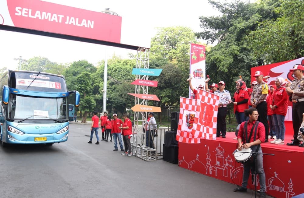 Telkomsel Berangkatkan 7.000 Pelanggan Mudik Gratis