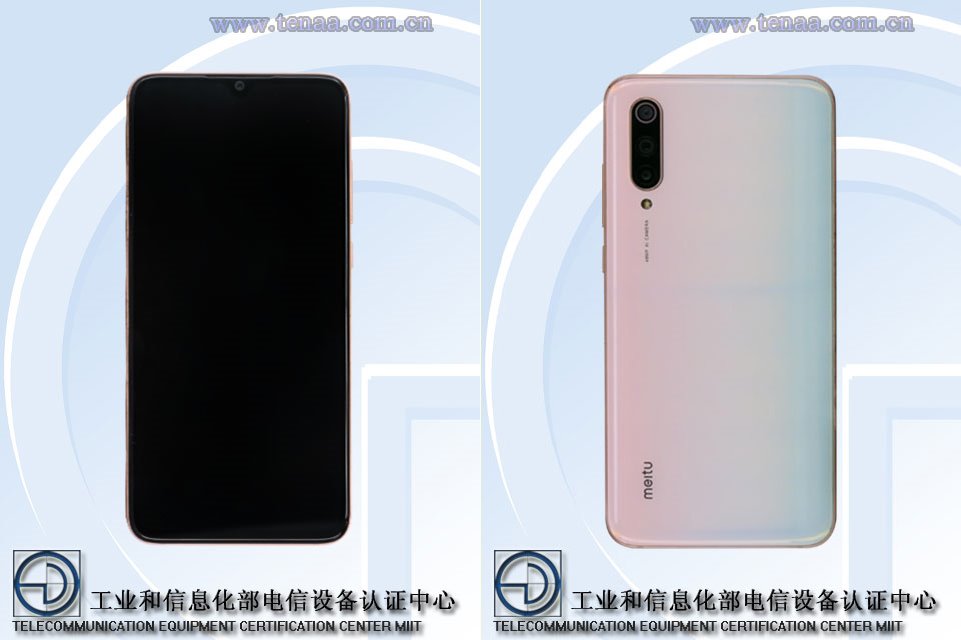 Render Xiaomi Mi CC9 Meitu Edition