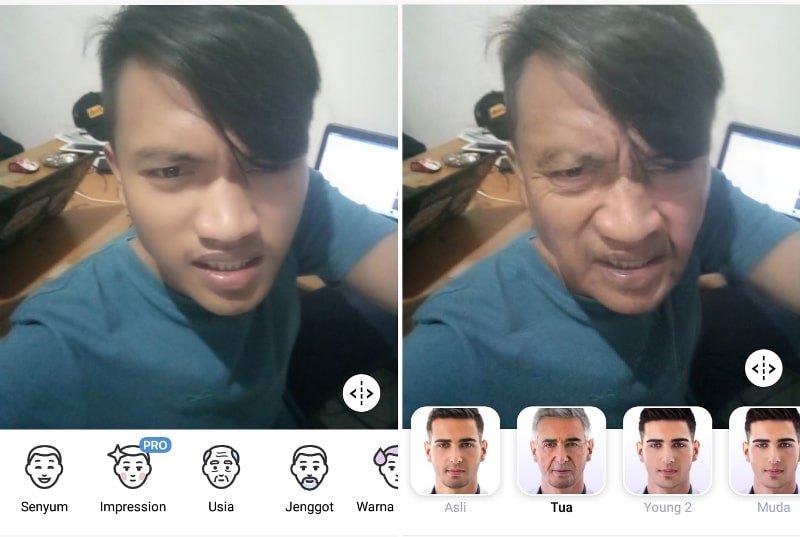 Begini cara menggunakan FaceApp