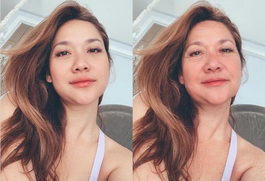 Heboh Aplikasi FaceApp ini 5 Artis Indonesia yang Ikutan Age Challenge No 2 Manglingi