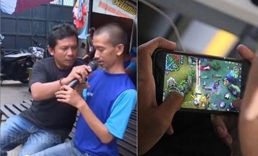 Kecanduan Game di Handphone Pria ini Alami Gangguan Kejiwaan