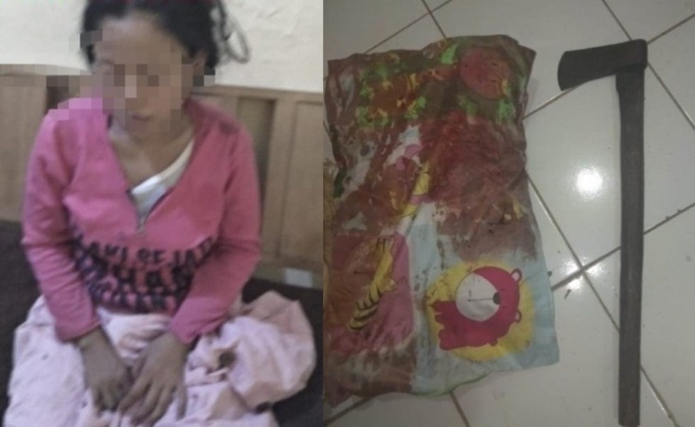 Kesal Diajak Berhubungan Badan Padahal Baru Melahirkan Istri di Sukabumi Bacok Suami Pakai Kapak