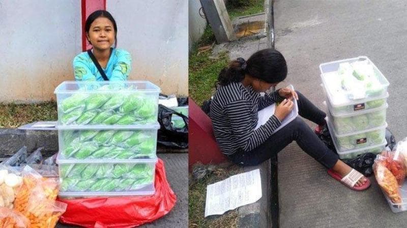 Kisah Dewi Febriyanti Gadis Penjual Bakpao Viral Sampai Terima Bantuan dari Jokowi min
