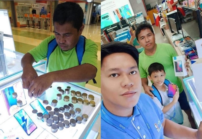 Nabung Uang Koin Demi Belikan Anak Handphone Perjuangan Ayah ini Bikin Terenyuh