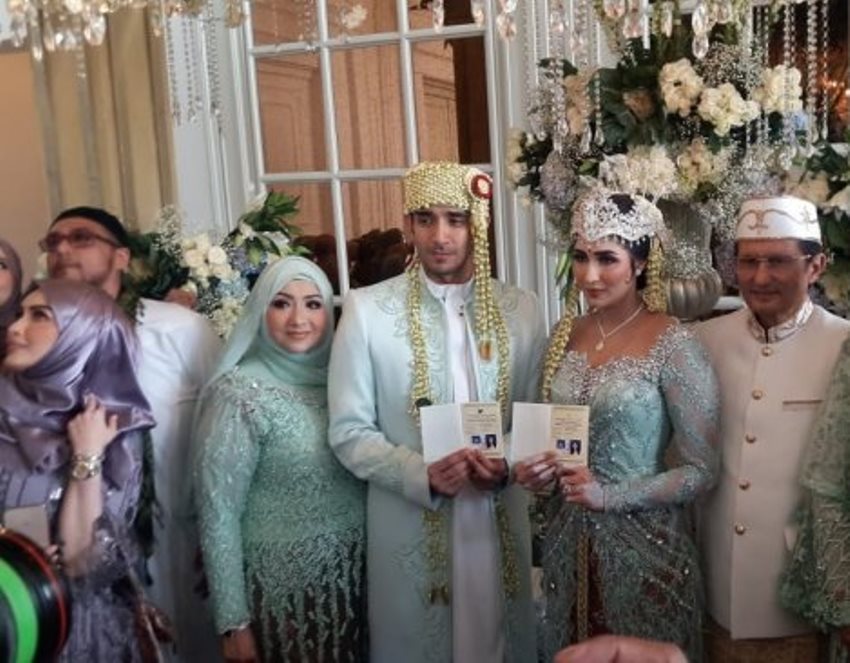 Tania Nadira Janda Tommy Kurniawan Resmi Menikah Lagi dengan Pria India