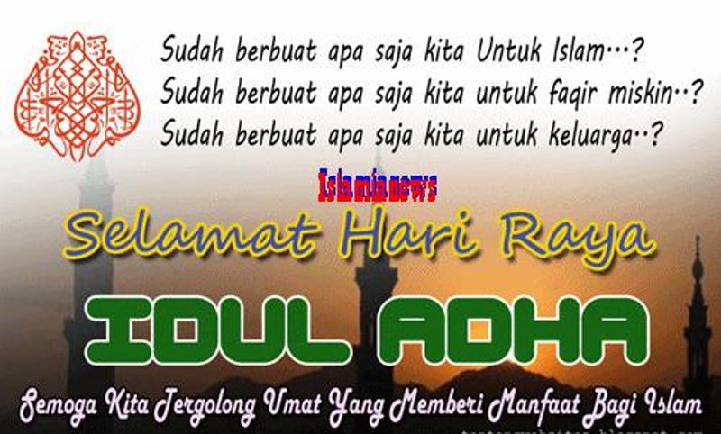 20 Kata Ucapan Selamat Hari Raya Idul Kurban 2019 yang Menyentuh Hati