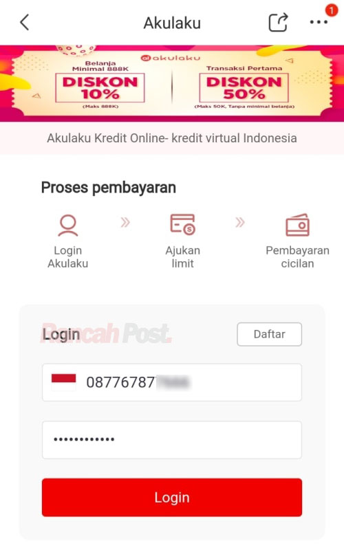 Cara menggunakan voucher jd id