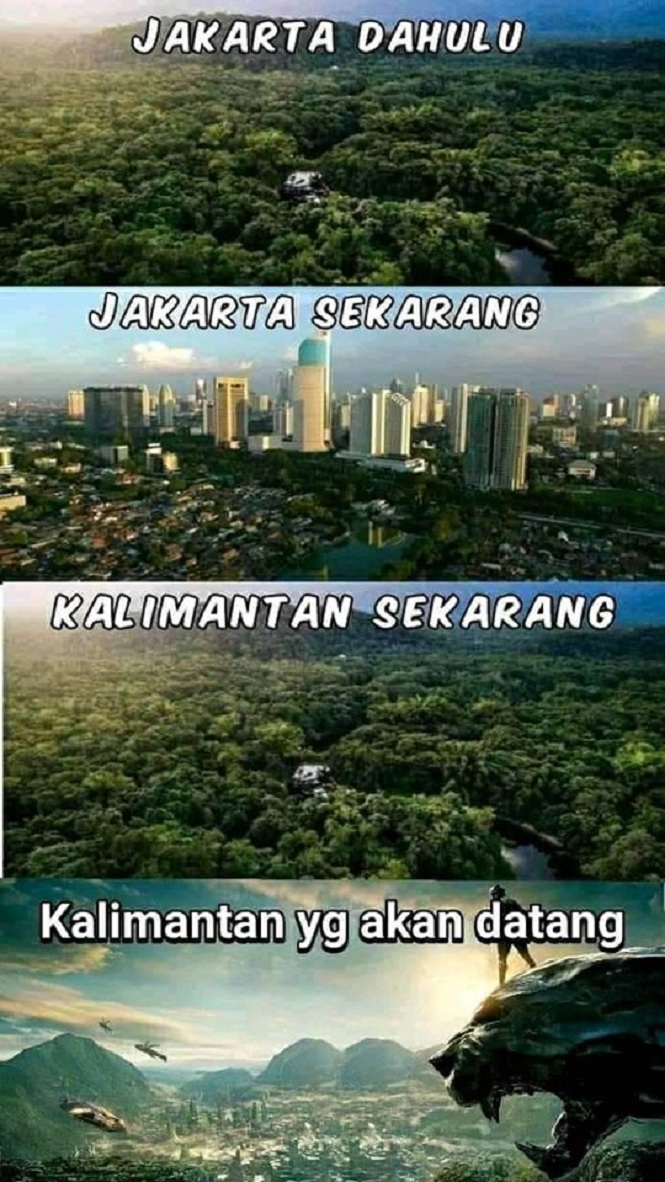 Meme Bagus Ibu Kota Pindah