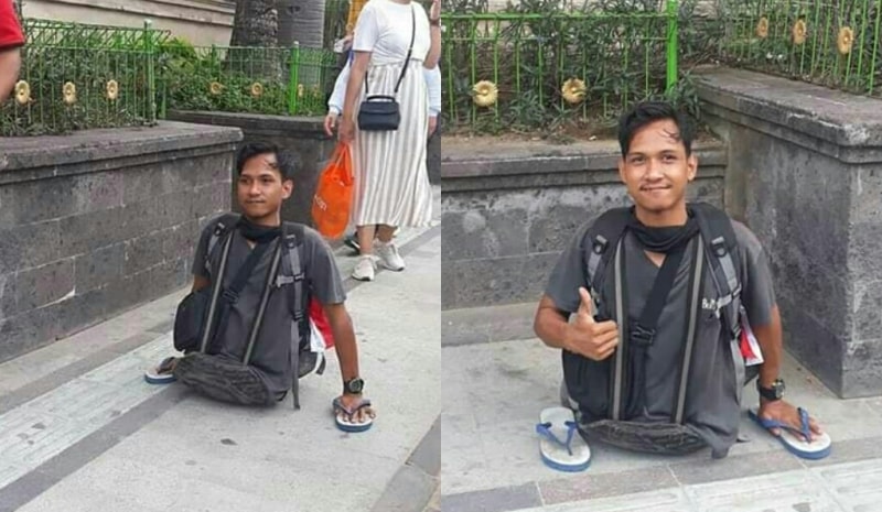 Pria Penyandang Disabilitas Asal Tasikmalaya Keliling Indonesia Simak Kisah Petualangannya min