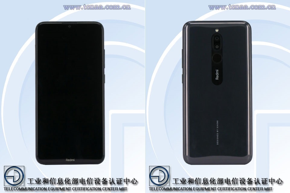 Xiaomi Redmi 8 TENAA