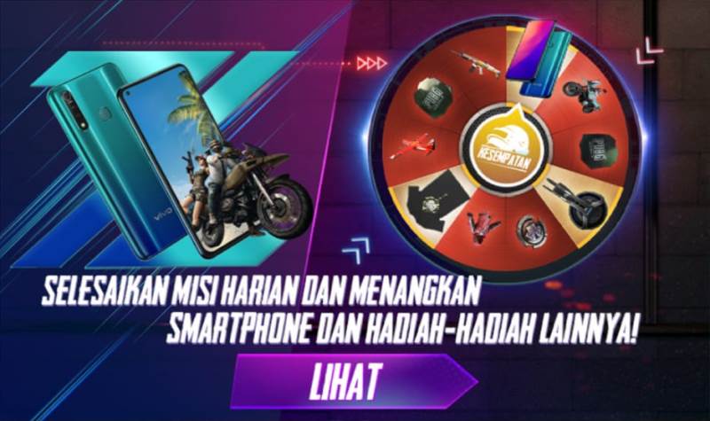 Cara mendapatkan HP gratis dari PUBG Mobile