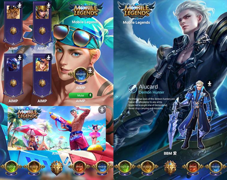 Cara mendownload tema Mobile Legends di Android