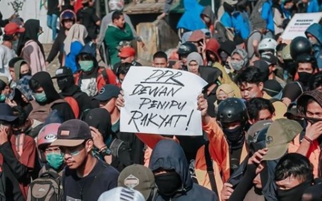 Demo Tolak RUU KUHP dan UU KPK