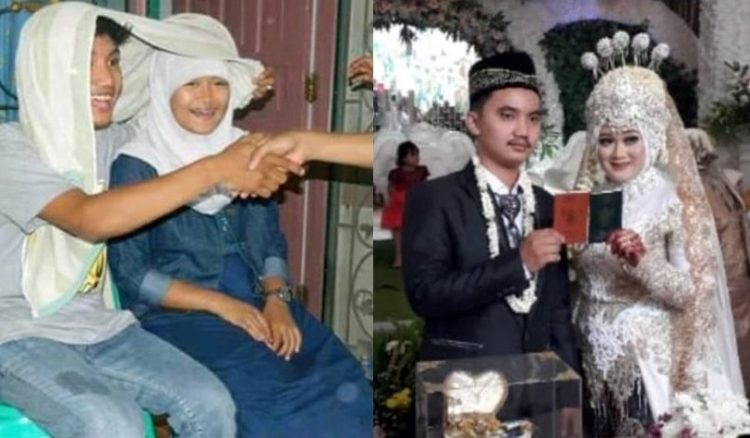 Jodoh Gak Kemana Berawal dari Candaan Dua Sejoli ini Akhirnya Resmi Jadi Nikah Beneran